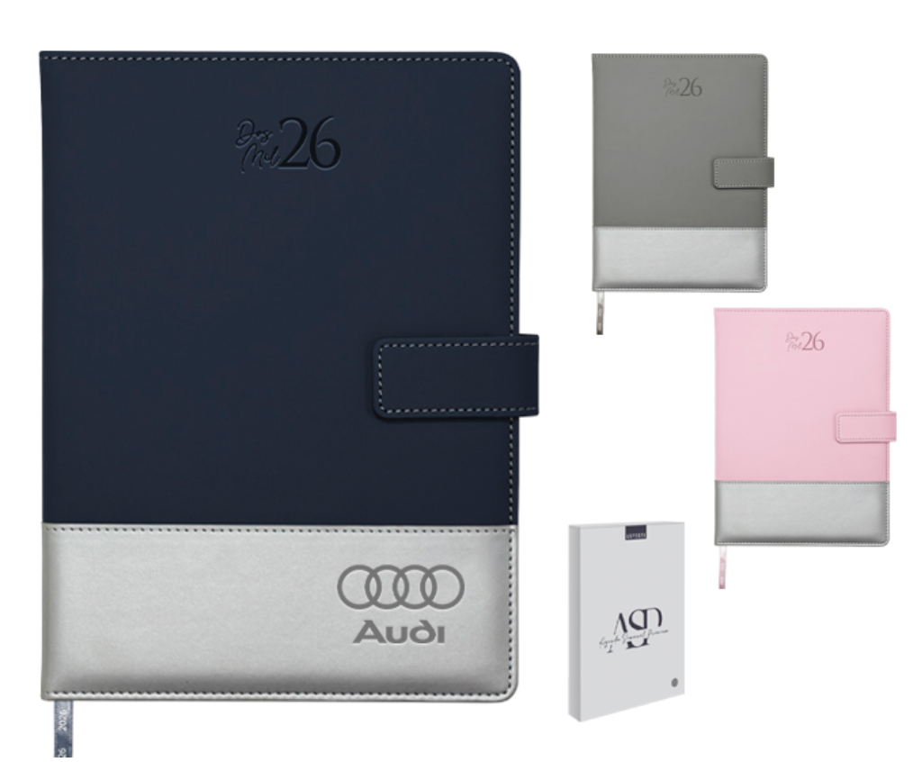 Agenda Semanal Premium 2026 Asp2026 Azul Marino