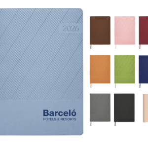 AGENDA SEMANAL 2026 AS2026 AZUL CLARO