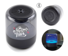 Bocina Bluetooth Con Luz Multicolor Fercho A2811 Negro