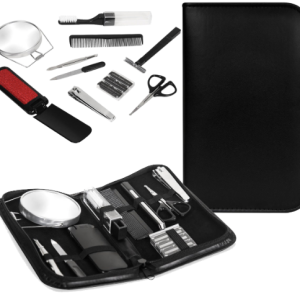 SET DE CUIDADO PERSONAL CON 10 ACCESORIOS.